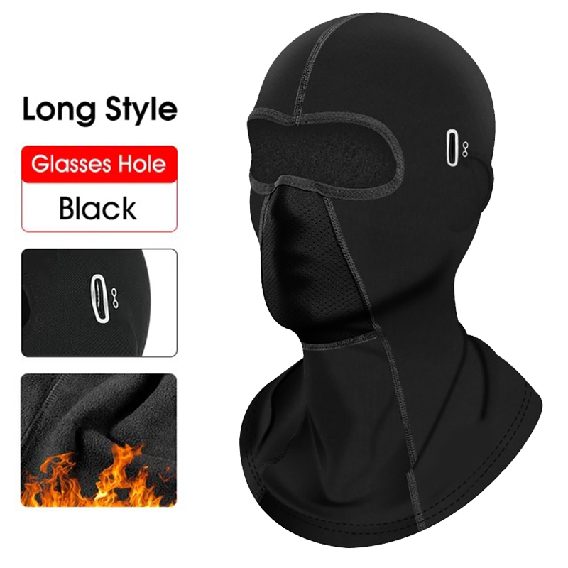 GTUBIKE Balaclava Men's Hat Winter Women Motorcycle Mask Warm Cycling Helmet Liner Caps Windproof Breathable Washable Equipment: green