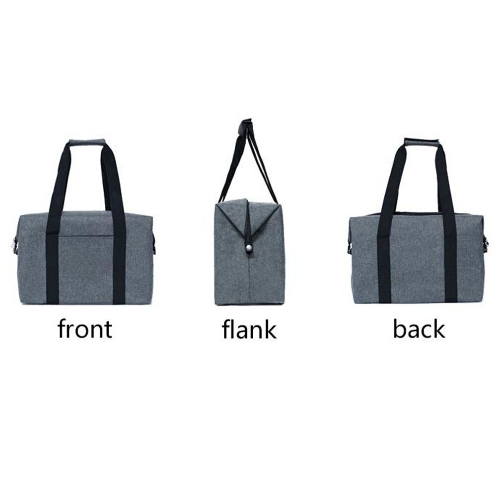 Bolsas reutilizables multiusos de tela Oxford, suministros de pícnic de gran capacidad plegables, paquete de hielo para actividades al aire libre, enfriador aislado