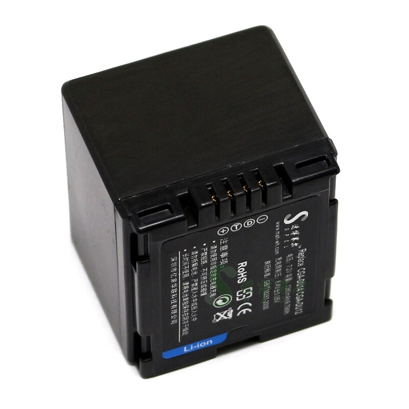 Cga -du14 cga -du12 batterij voor panasonic sdr -h200 h18 h20 h21 nv-gs328 gs180 vdr -d160 d158 camcorder, vervang cgr -du06 cga -du07