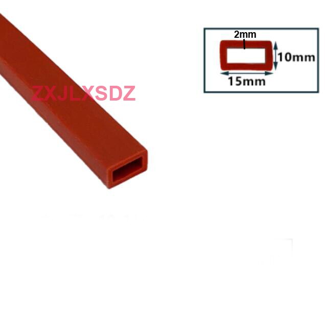 Silicone square tube sleeve high temperature resistant package profile hollow square tube silicone square sealing strip: Type 6