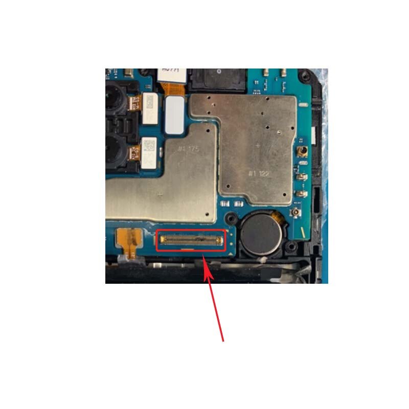 2pcs/lot LCD Display Screen Flex FPC Connector For Samsung Galaxy A12 A125 A125F A125F/DS 78 pin
