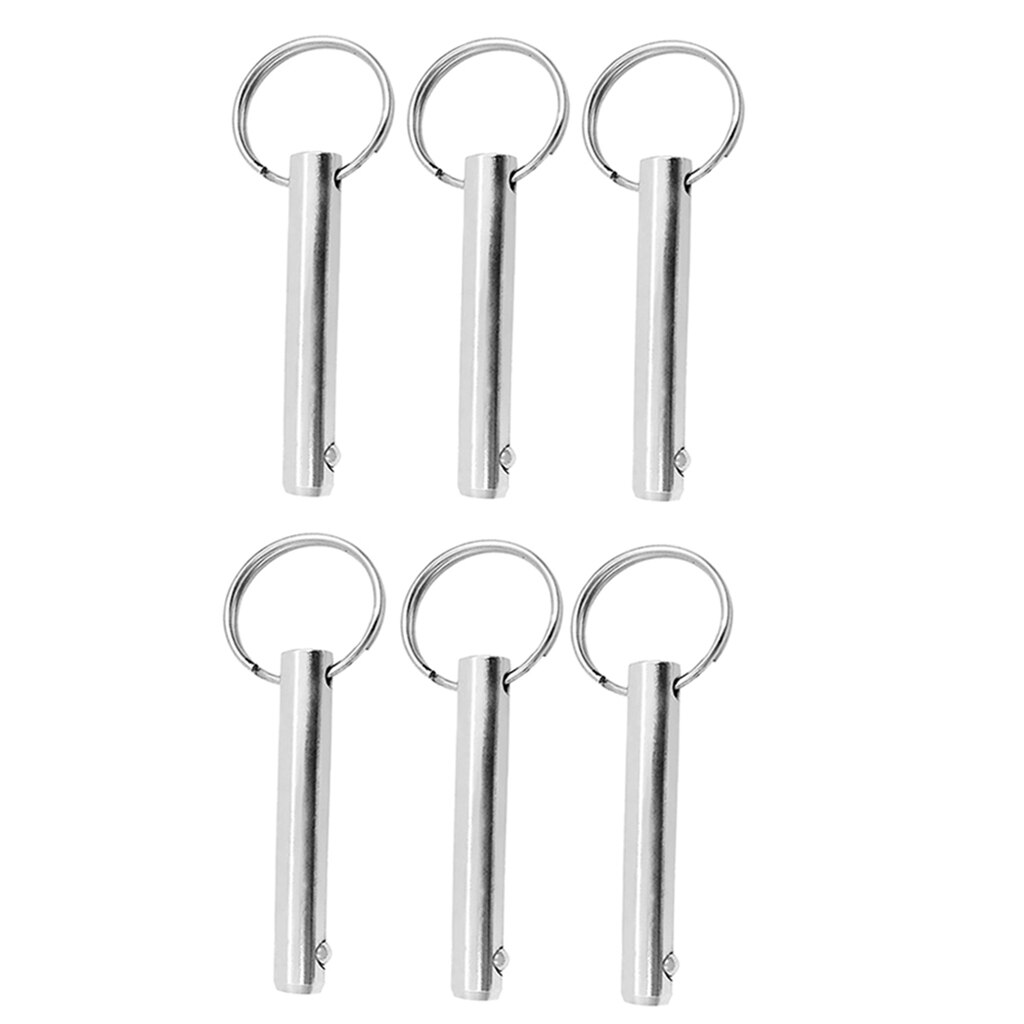 10 Pcs 10 Mm Quick Release Pin, 316 Roestvrij Staal Met Opgesprongen Ball End