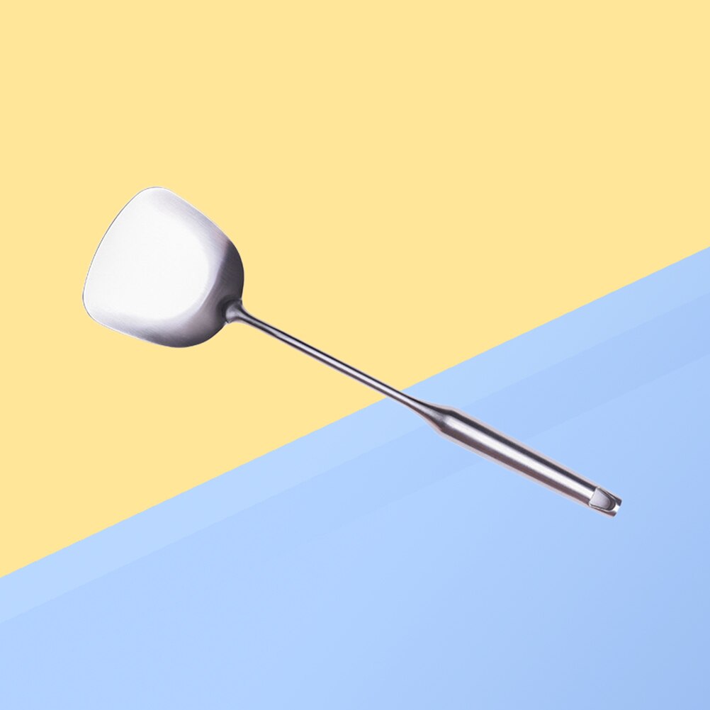 304 Stainless Steel Wok Spatula Stir Fry Spatula with Ergonomic Handle for Comfortable Grip and Heat-Resistant Protection