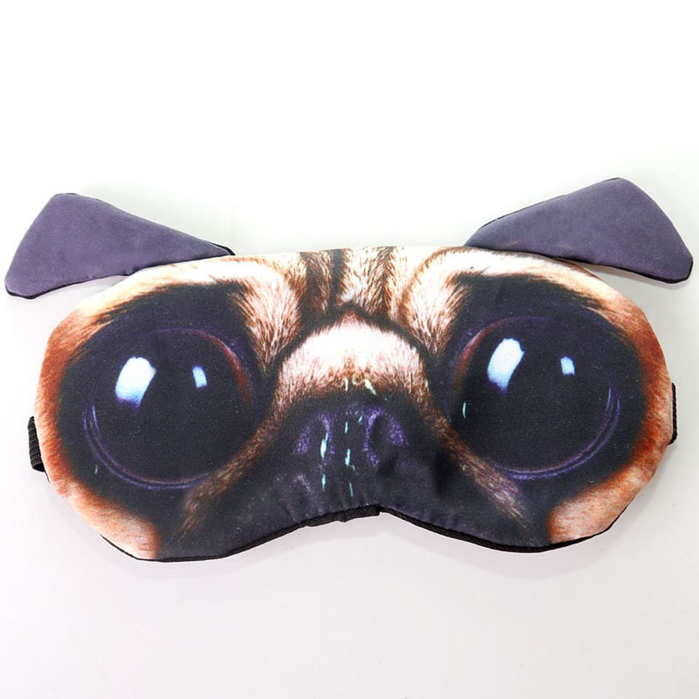 1 pc oeil aide à la vue Patch repos drôle yeux ombre réglable sommeil & ronflement 3D mignon Animal vue oeil dormir