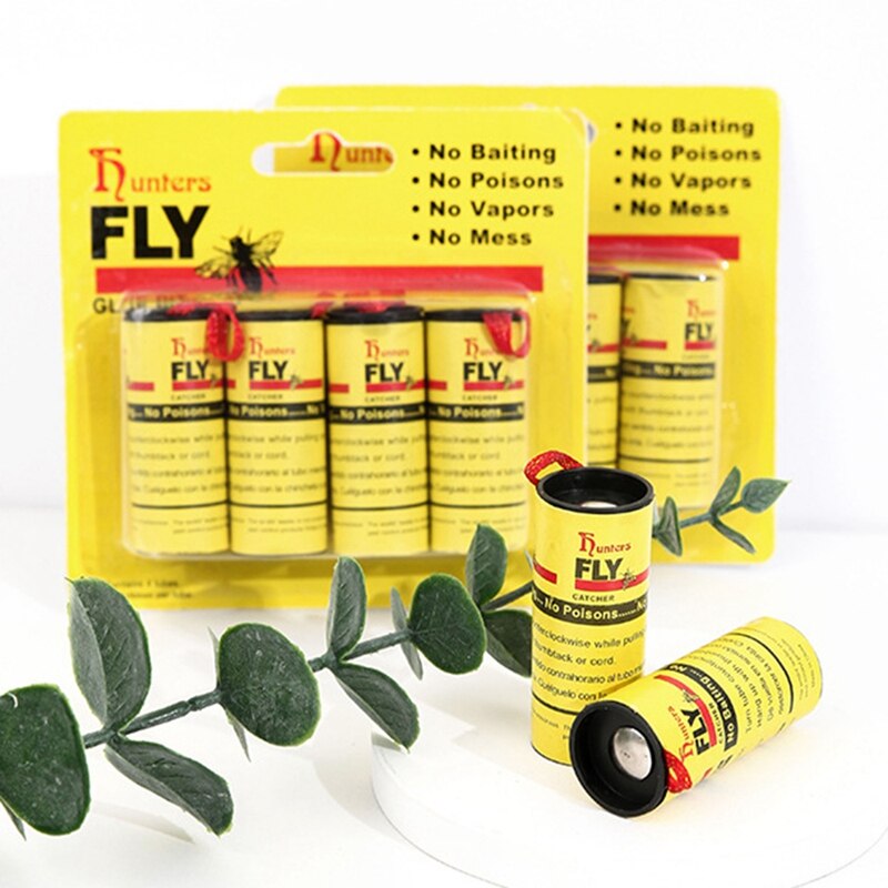 -Sticky Fly Roll Sticky Flyboard Fly Stick Fly Stick Mosquito Paper Fly Roll