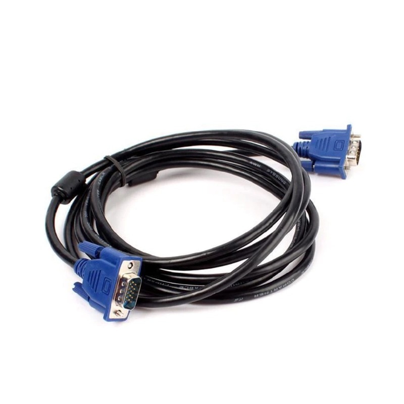 1080P VGA Cable Gold-plated Connector 1.5m 3m 3+2 15pin VGA to VGA Cable for computer projector monitor screen