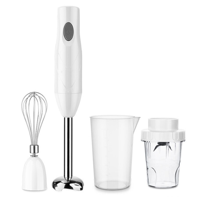 4 in 1 Immersion Hand Blender Powerful 150W Mixer Stainless Steel Stick Blender Beaker Food Chopper Frother Whisk BPA-Free 29EA: EU Plug