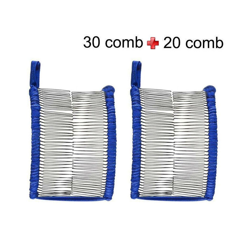 20 + 30 peigne pince à cheveux femmes Vintage pince à cheveux de noël accessoire de cheveux extensible banane peigne outils de maquillage GK1122: BU