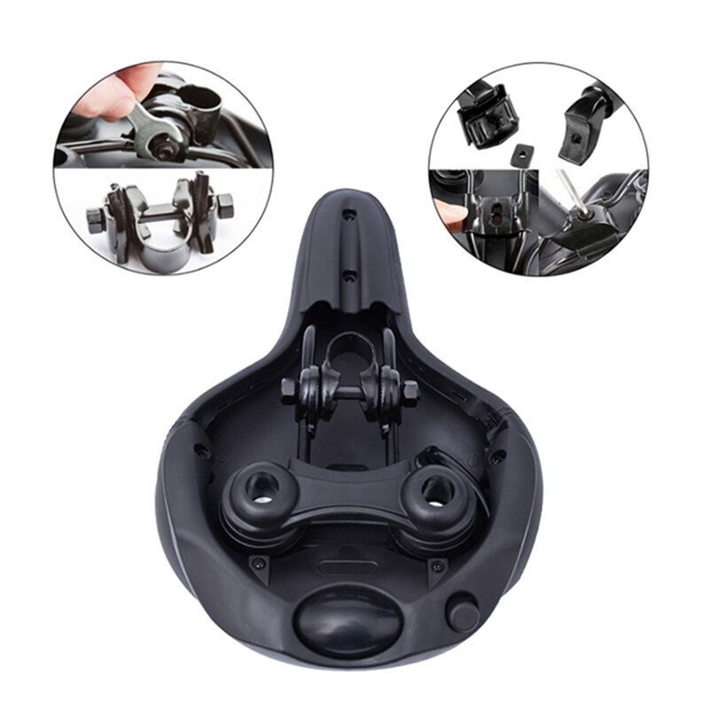 Selle de vélo gonflable, confortable, accessoires de cyclisme, coussin de siège