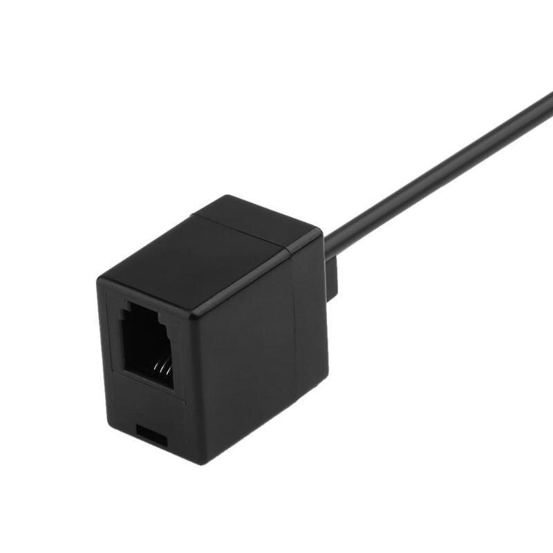 3.5 mmtrrs mannelijk naar  rj9 cisco telefoonkabel 4 p 4c vrouwelijke adapterkabel 3.5mm vrouwelijk naar mannelijk telefoon  rj9 adapterkabel stekker headset