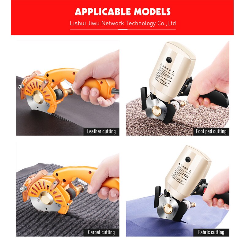 100mm Rotary Cutting Blades Fabric Circular Quilting Cutting Electric Cloth Cutting Blade Patchwork Leathercraft Sewing Tool