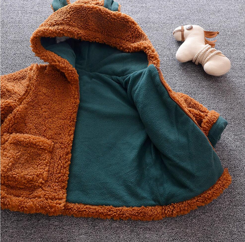 baby boys warm coats winter Toddle baby casual cotton thick velvet jackets for bebe boys infant clothing boy's outwear