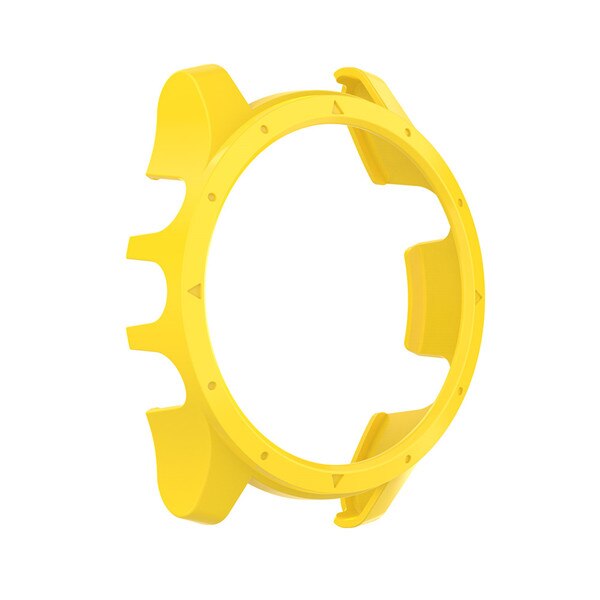 Pokrowiec ochronny do Garmin Forerunner 935 945 bransoleta ze smartwatchem Dial Case odporna na zarysowania, odporna na wstrząsy powłoka Unisex kolorowe: YELLOW