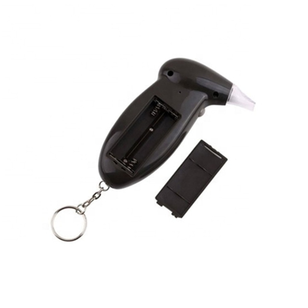 Alcohol Breath Tester Breathalyzer Analyzer Detector Test Keychain Breathalizer Breathalyser Device LCD Screen