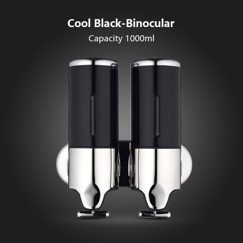 1 Pc 1000ml Hand Soap Dispenser Wall Mount Shower Liquid Dispensers Containers Bathroom Washroom Soap Dispensers Pump: 02