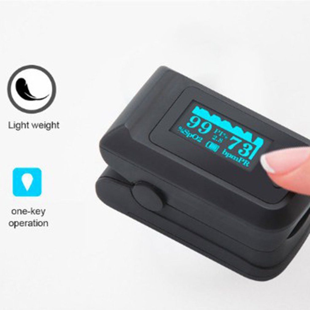 Finger Clip Oximeter Oled Blut Sauerstoff Sättigung Monitor Finger Clip Sauerstoff Puls Blut Sauerstoff Sättigung Detektor