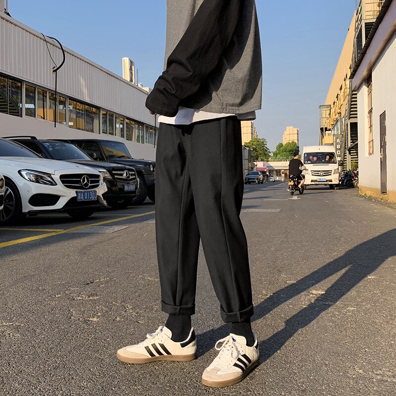 Men's Casual Streetwear Pants Chinos Trousers