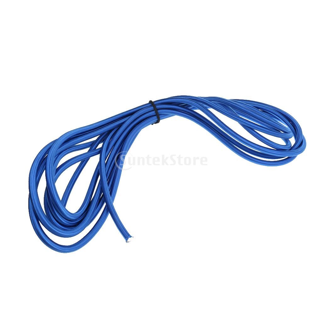 12mm x 10m elastico bungee corda shock cordone cravatta giù per bambini trampolino blu