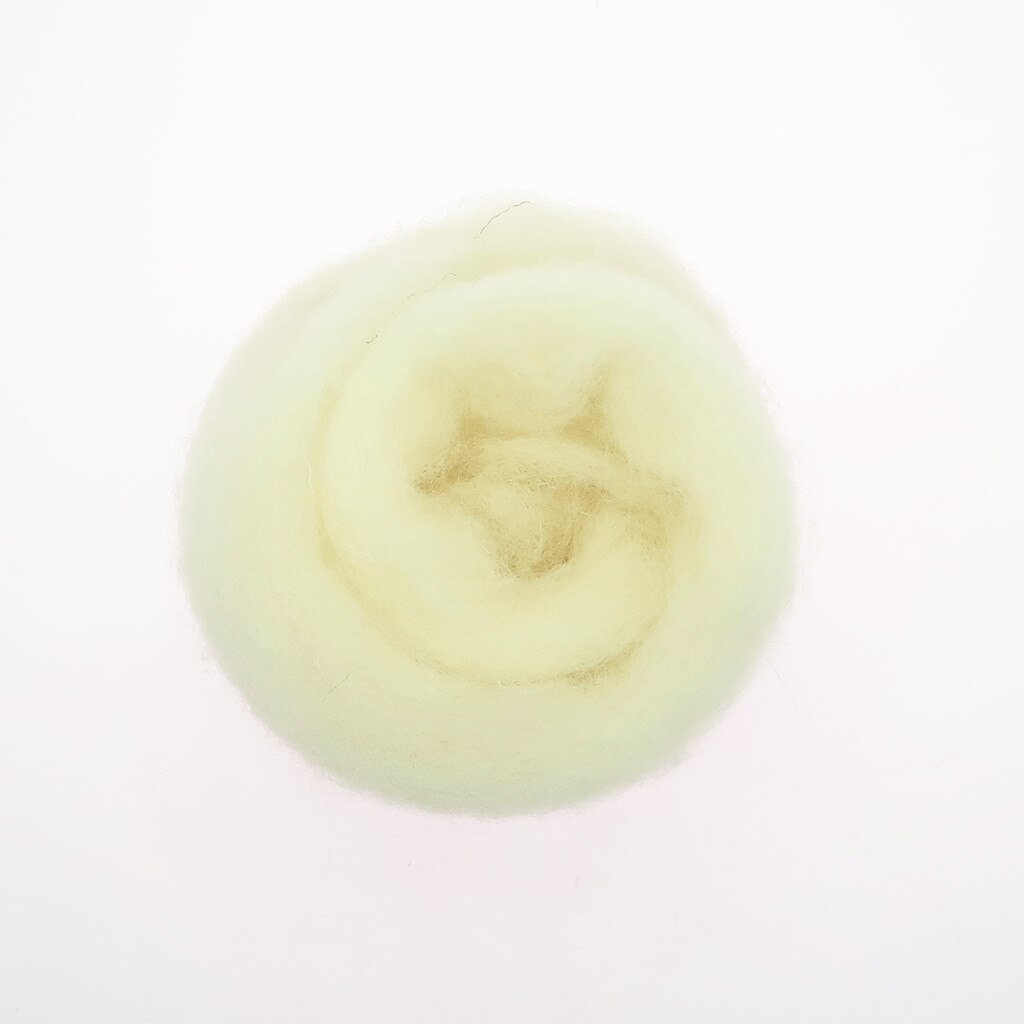 10g Base Colors Series Felting Wool Fibre Flower Animal Wool Roving Needle Handmade Spinning DIY Craft Materials: 60