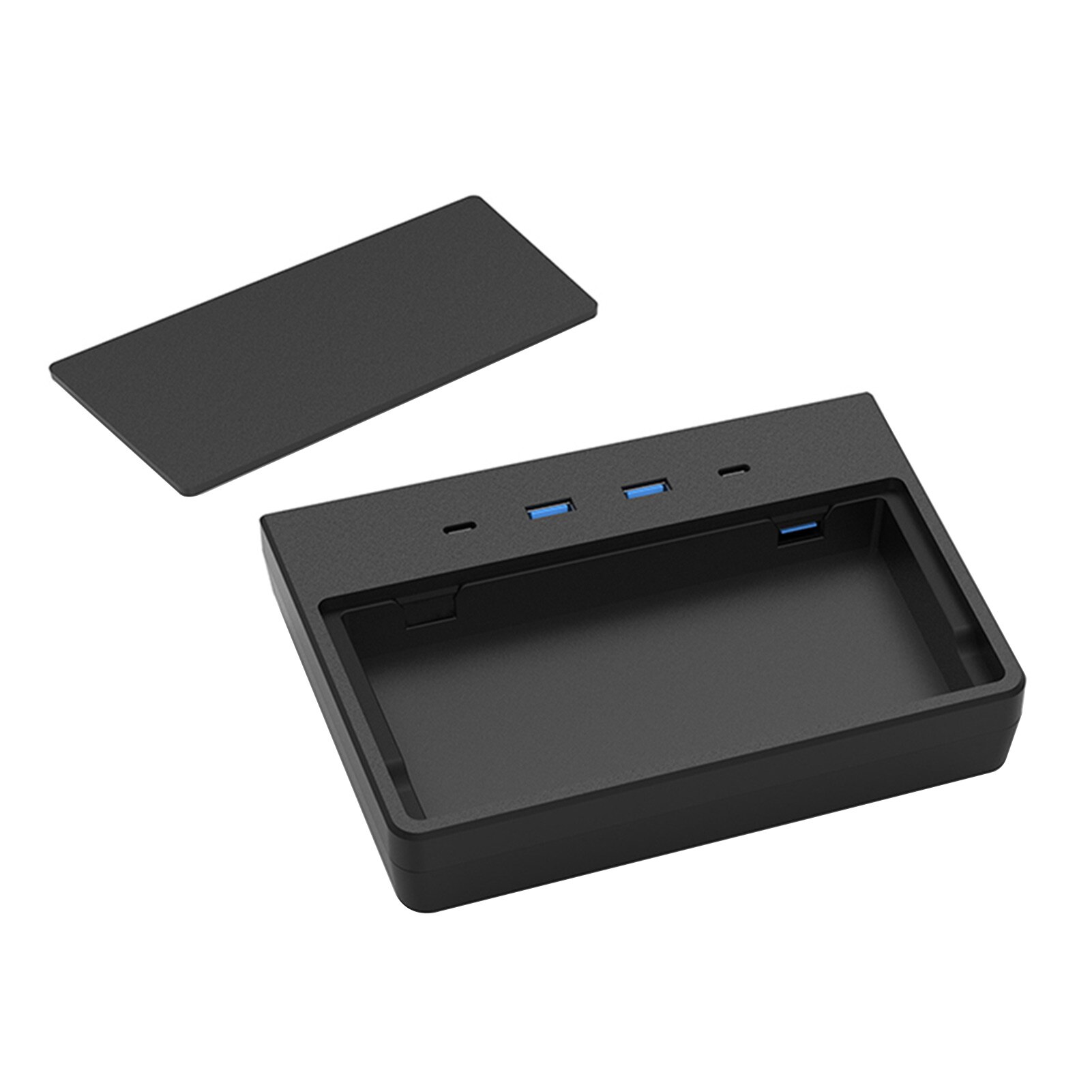 5 In 1 Center Console Plug And Play Splitter Charging Data Transmission Gaming USB Hub For Tesla Model 3 Y After May