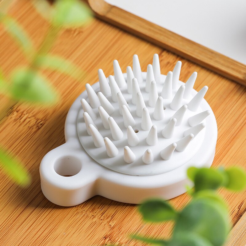 Brosse à cheveux en Silicone pour shampoing, Spa, tête de corps, Massage du cuir chevelu, douche, peigne de lavage, nettoyant pour le corps, nouveauté