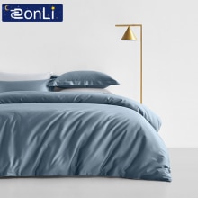 Zonli 1Pcs Moderne Dekbedovertrek Soild Kleur Verwijderbare Dekbedovertrekken Met Rits Thuis Dekbed Queen Size Deken Cover