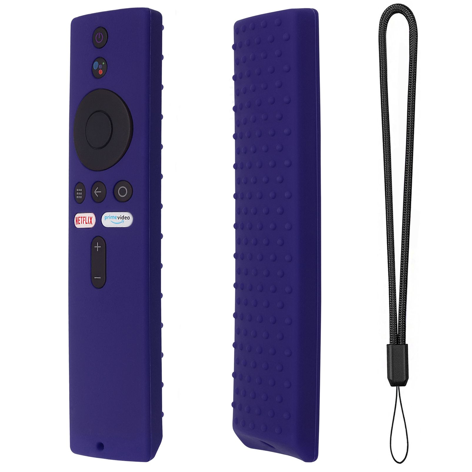 Beschermhoes Siliconen Cover Afstandsbediening Huid Afstandsbediening Protector Voor Xiaomi Mi Box S 4K Tv Stick: midnight blue