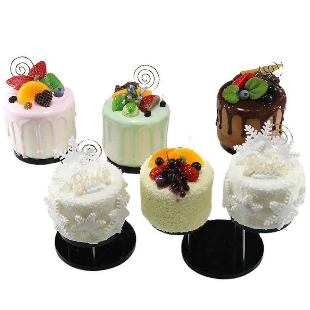 Simulation Cake Note Folder Model Window Display Shooting Props High Quantity
