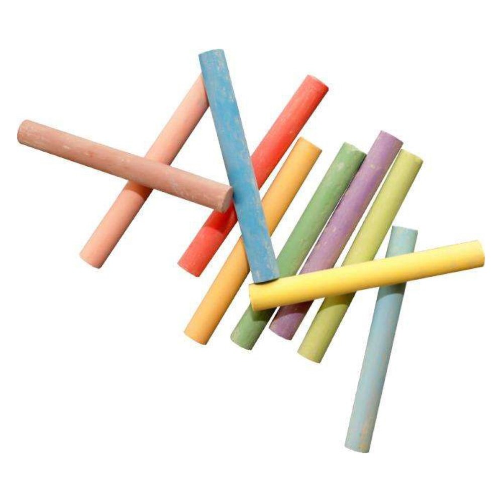 12 Sticks Stofvrij Tekening Krijt School Kantoorbenodigdheden Met Krijtbord Gum Voor Kinderen Schoolbord Tekening Krijt
