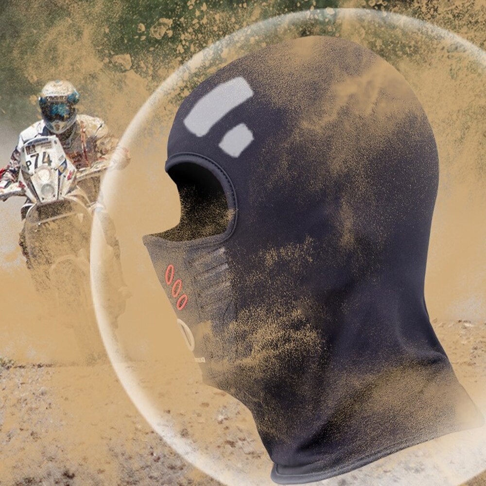 Outdoor Ski Motorcycle Cycling Bicycle Balaclava Full Face Mask Neck Warm Summer Winter Weather Windproof Thermal Fleece Neck