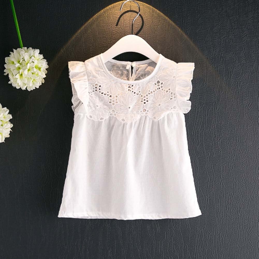 TELOTUNY abbigliamento Per Bambini Bambino Del Bambino Dei Bambini Del Bambino Vestiti Delle Ragazze Sveglio Del Merletto di Stampa T-Shirt Maglia Magliette E Camicette + Shorts Pantaloni 2PCS abiti Set Giugno