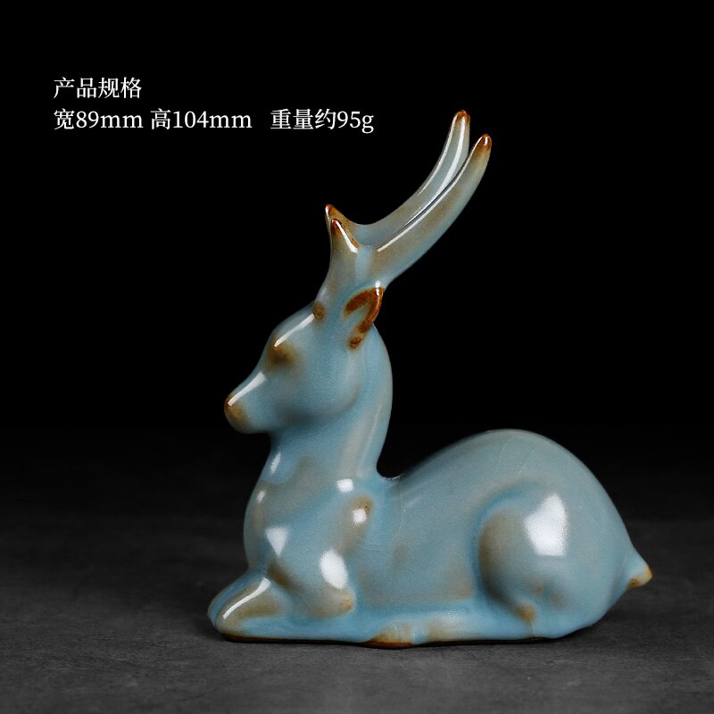 Ruyao 'S Favoriete Thee: De Ornamenten Op De Thee Tafel Zijn Begeleid Door Herten: Default Title