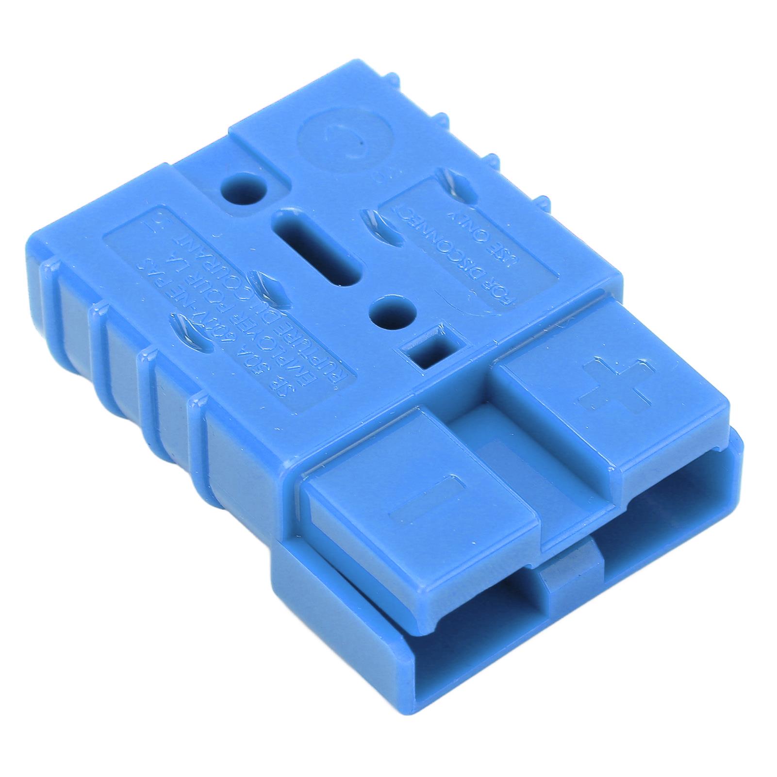 Autobatterieanschluss, gute elektrische Leitfähigkeit, breite Anwendung, feste Verbindung, Stromanschluss 50 A für 6 00 V, 6 AWG: Blau