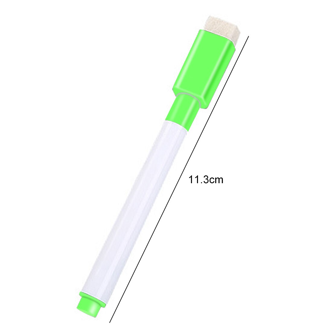 Fangnymph 5 stuks whiteboardstift op waterbasis met penseel voor schoolbenodigdheden en kantoorbenodigdheden: Groente