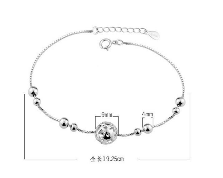 Bracelets de cheville à breloques pour filles, accessoires en argent Sterling 925 de supérieure, bijoux pour femmes