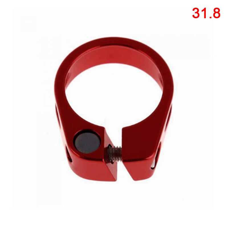 Aluminiumlegering fiets zadelpenklem 31.8/34.9mms fietsonderdelen fiets zadelpen buisklem mtb mountainbike racefiets zadelklemmen: Ywod 12-e -31.8