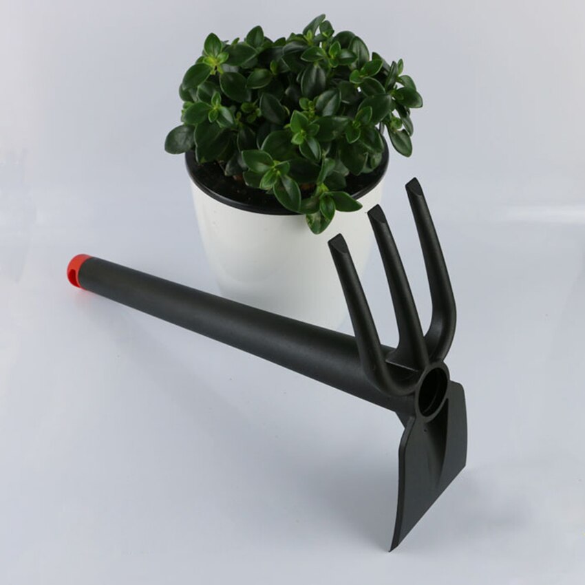 double head shovel Garden Plant Tool Set With Wooden Handle Gardening Shovel Rake Tools