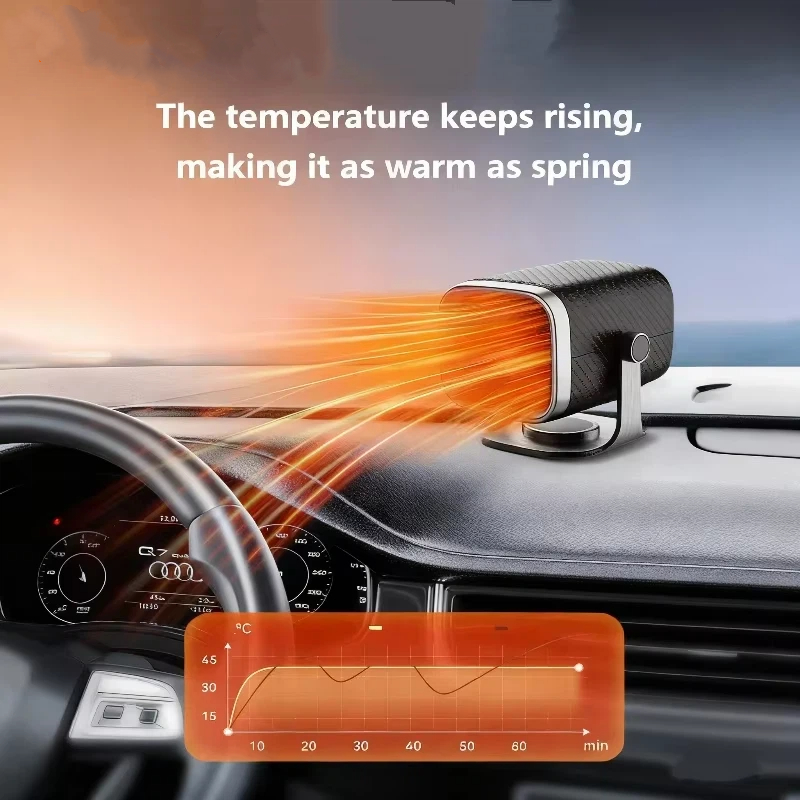 Autoverwarming 12V/24V Elektrische Koel- en Verwarmingsventilator Elektrische Verwarmingsventilator Ruitontdooier Ontwaseming Ontdooier Auto-accessoires