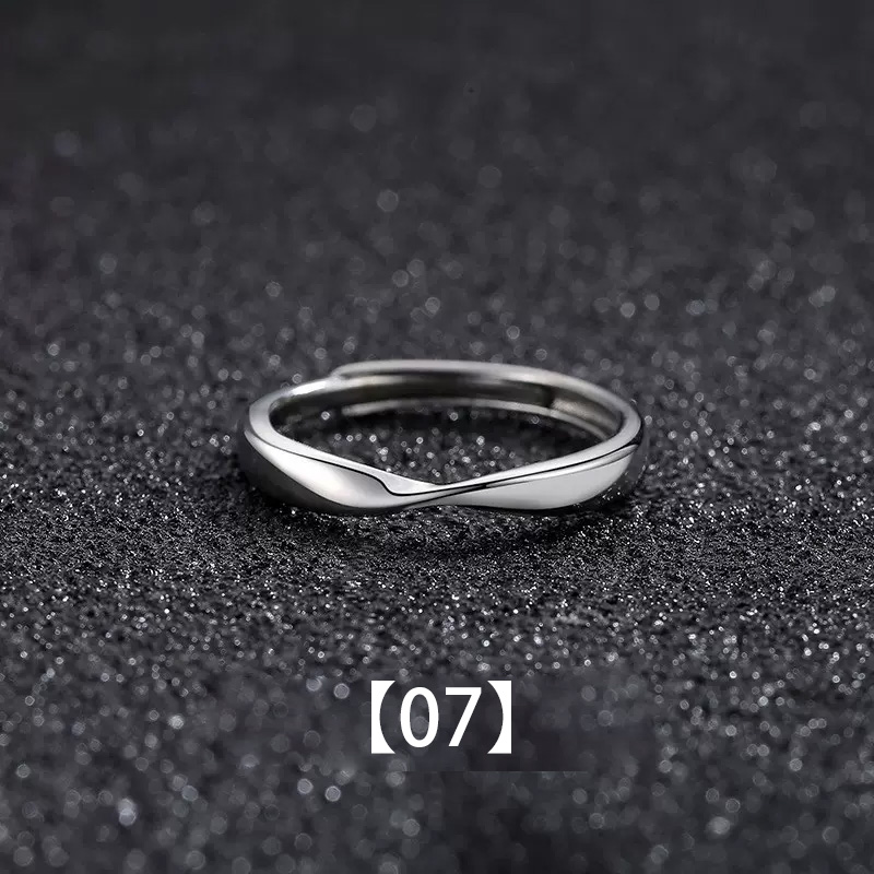 1 pz 9 stile nuovo in rame geometria Vintage ▾ anello colore argento per uomo donna unisex dichiarazione apertura regolabile gioielli Anillo