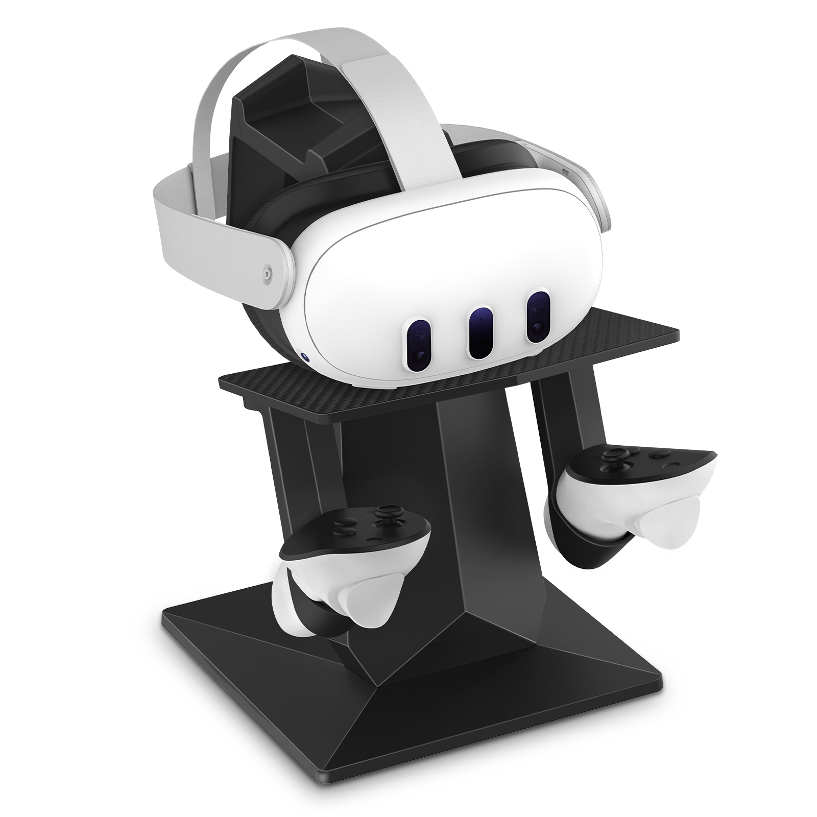 VR-Ständer Anzeige Holdeand Regler für Meta Suche 3/Meta Suche Profi/Oculus Suche 2/Oculus Suche wiederaufladbarer Displayständer: Braun