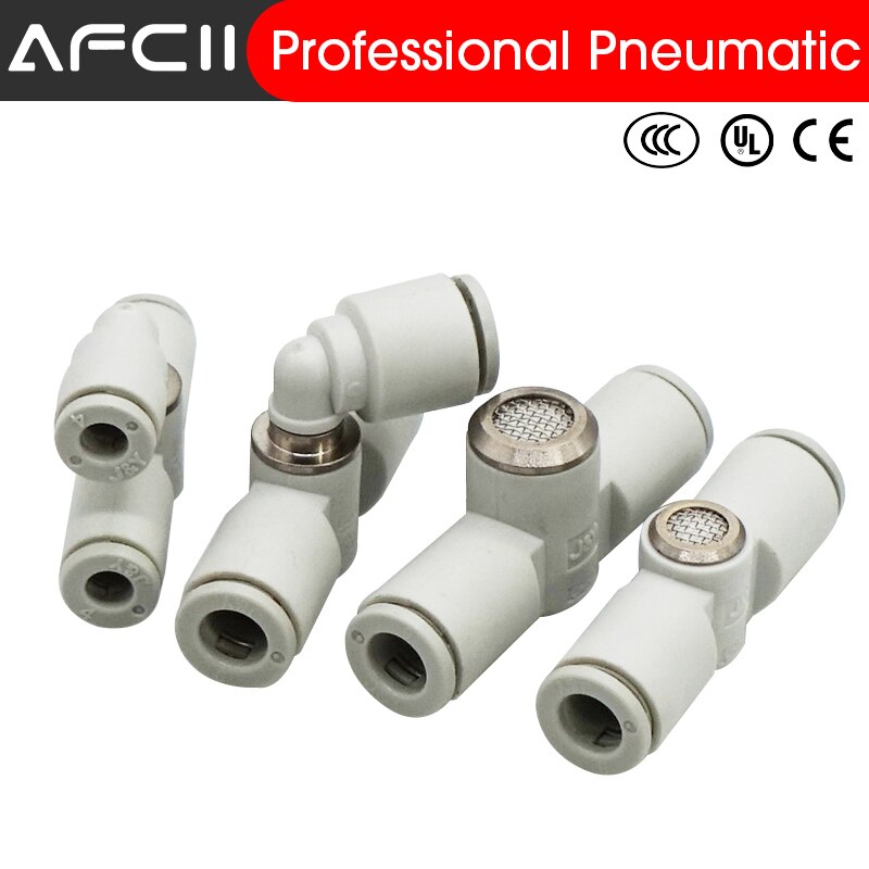 Pneumatische Quick Uitlaatklep AQ240F-04-00 04-04 Ingebouwde Uitlaat AQ340F-06-00 06-06