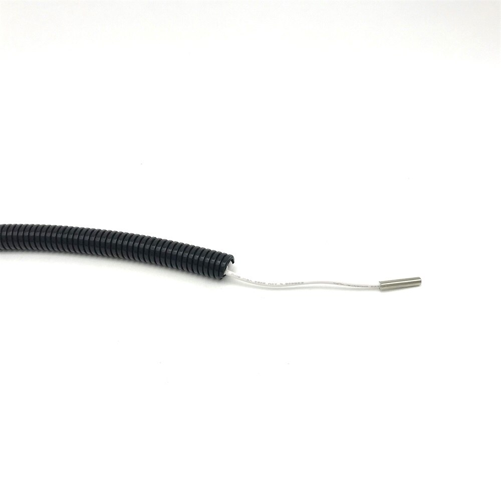 Piezas de calefacción por suelo radiante, tubo corrugado de plástico negro de 16mm para proteger el suelo, Sensor de Cable (longitud de 1,5 m)