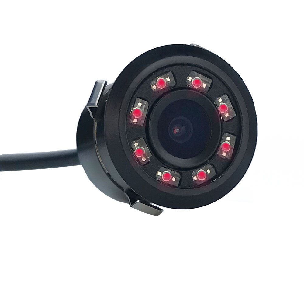 Cámara de marcha atrás inalámbrica para aparcamiento de coche, Monitor LCD de espejo de 4,3 pulgadas, luces IR de 800x480, cámara de visión trasera para camión