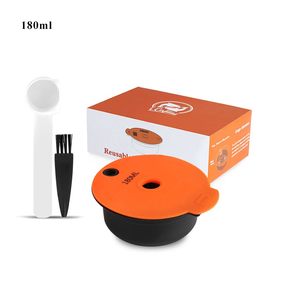 ICafilasCoffee Dripper Engine V60 Style Coffee Drip Filter Cup Permanent Pour Over Coffee Maker With Disposible Paper: 180ml