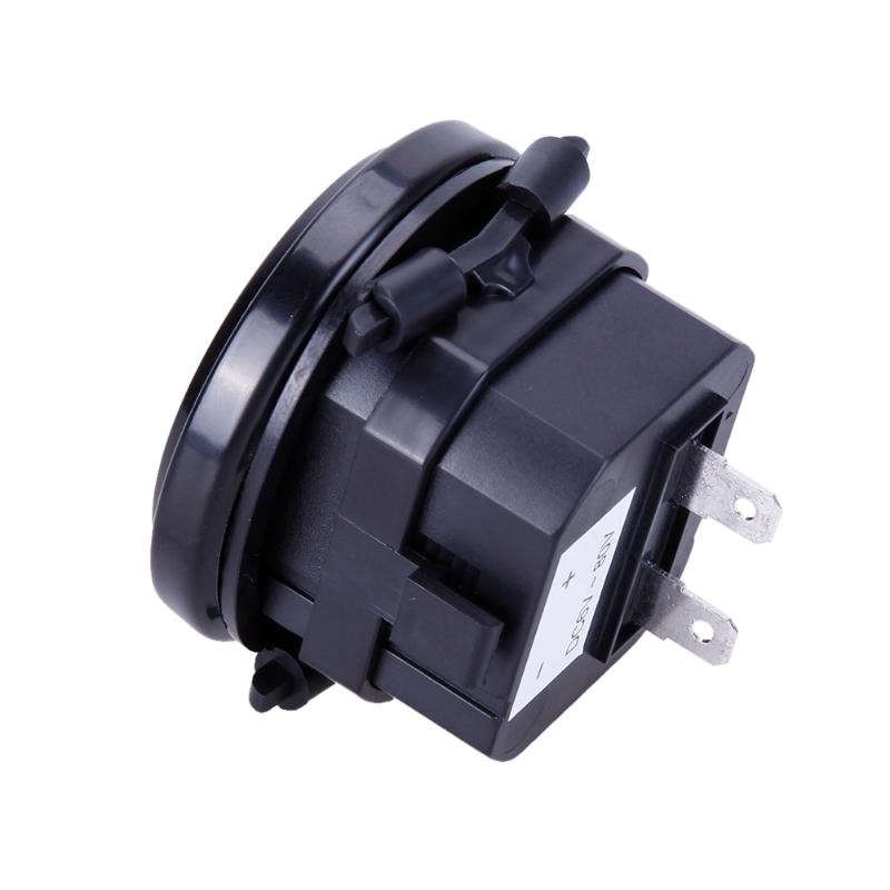 12v 24v 36v mini digital timräknare mot båtmotor 2 " rund vattentät mätare moto bil lastbilar mekanisk timräknare timer
