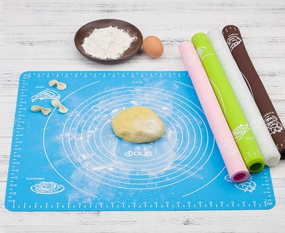 Antiaanbak siliconen bakmat pad bakvorm gebak gereedschap deegmat groot formaat voor cake koek macaron