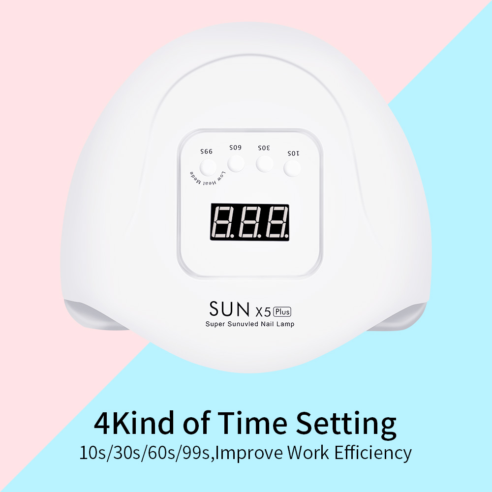 SUN X Plus-lámpara UV LED de 72W para manicura, secador de uñas de Gel, esmalte de uñas, herramientas de manicura con Sensor automático, 36 piezas LED