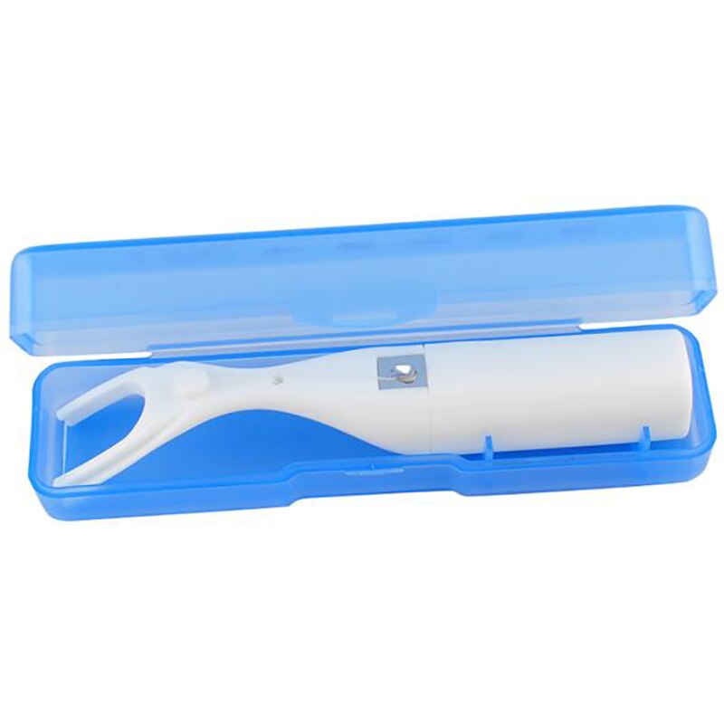 1 X Dental Oral Care Interdental Brush Floss Holder 50 Meter Flosses CA