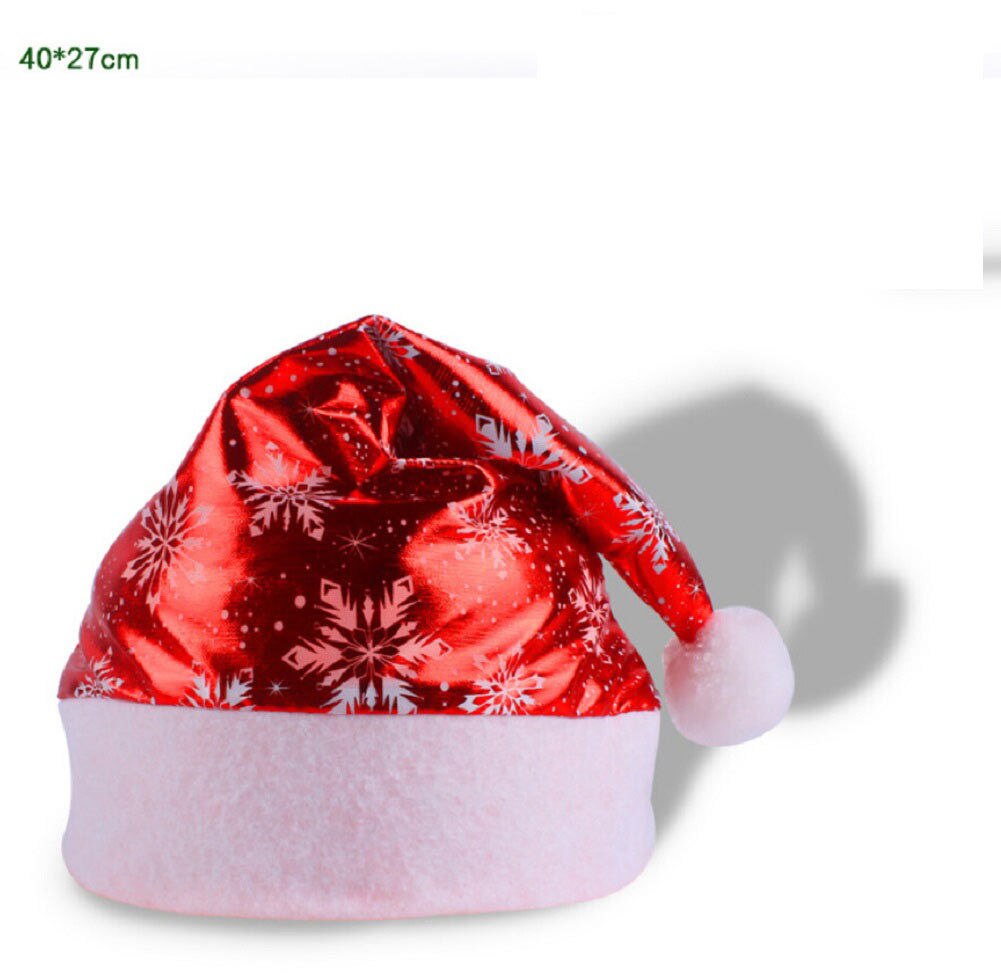 Christmas Hats 9 Types Santa Claus Hat Chrismas Xmas Adults Kids Unisex