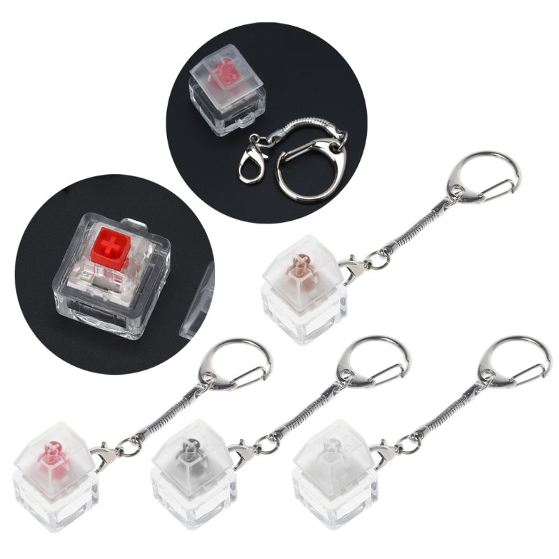 Kailh Box Switch Mechanical Switch Keychain For Keyboard Switches Tester Kit Without LED Light Toys Stress Relief